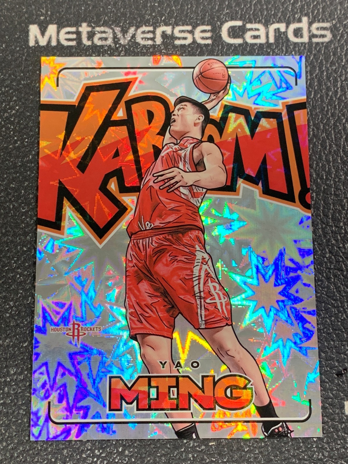 2023-24 Panini Crown Royale Yao Ming Kaboom #10 Rockets Case Hit SSP