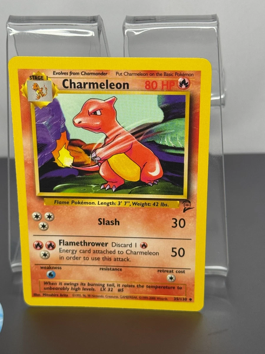 Preços baixos em Charmeleon Pokémon TCG Conjunto Base 2 Cartas de