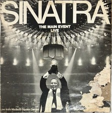 Sinatra The Main Event Live LP Vinyl 1974 Madison Square Garden Frank Sinatra