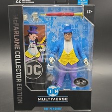DC Multiverse McFarlane Collector Edition THE PENGUIN Platinum CHASE Variant