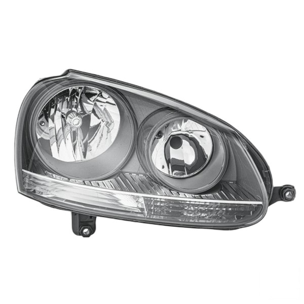 Hauptscheinwerfer Rechts 12 V H7/H7 Halogen Hella FüR VW Golf-image
