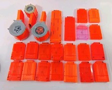 Huge 23 Nerf Magazine Clip Drum Ammo Dart N-Strike Lot 25, 18, 12, 6
