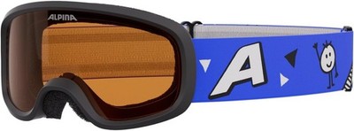 ALPINA PINEY 2.0 Skibrille Kinder UV Schutz Blue Matt Schneebrille Brille