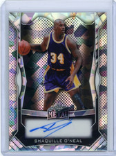 2026 Leaf Metal Shaquille O'Neal SHAQ ON CARD AUTO AUTOGRAPH #ED 29/49 LA LAKERS