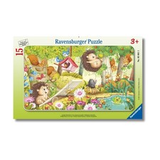 Ravensburger - Puzzle: Abitanti Del Giardino | Puzzle Bambini 3 Anni iIhP