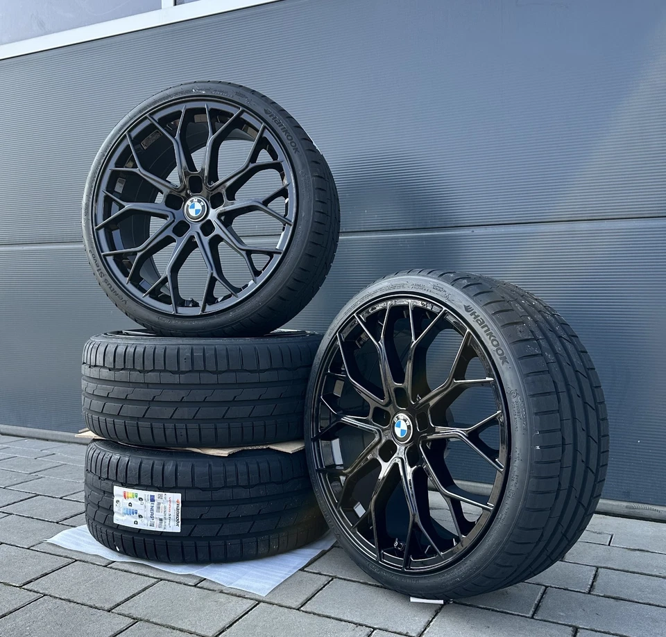 18 Zoll Winterräder Winterreifen Winterkompletträder schwarz BMW 3er e46 Z4 E85 - Bild 3 von 4