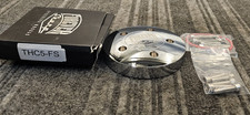 Forever Sharp 5-hole Chrome Horn Button For 18 Big Rig Steering Wheel With Logo