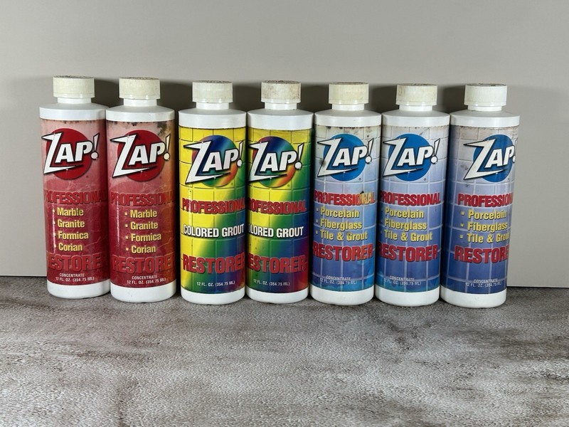 Zap Professional Restorer Concentrate Lot of 7 New