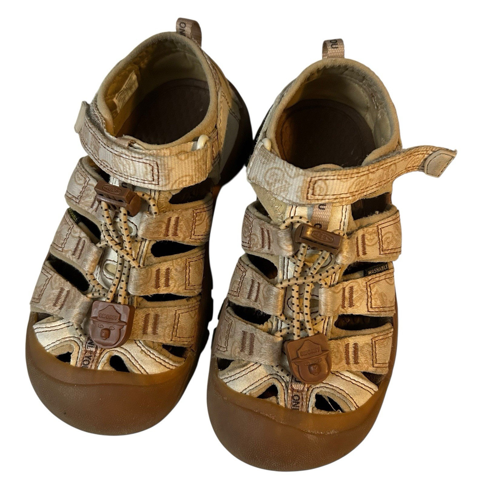 Sandali Keen bambini Newport retrò smokey bear smores taglia 13 US 31 EU escursionismo