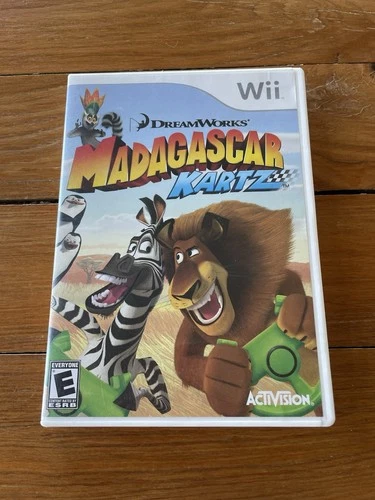 Madagascar Kartz (Nintendo Wii, 2009) Complete and Tested