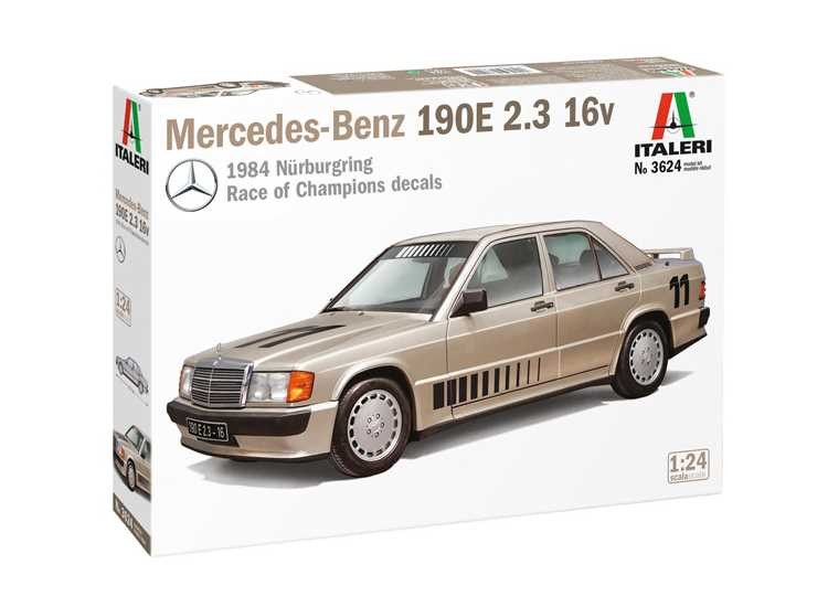 Italeri 3624 1/24 Mercedes-Benz 190E 2.3 16v