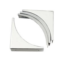 4Pcs Metal Box Corner Protector, glrovazas Silver Corner Covers... FAST USA SHIP