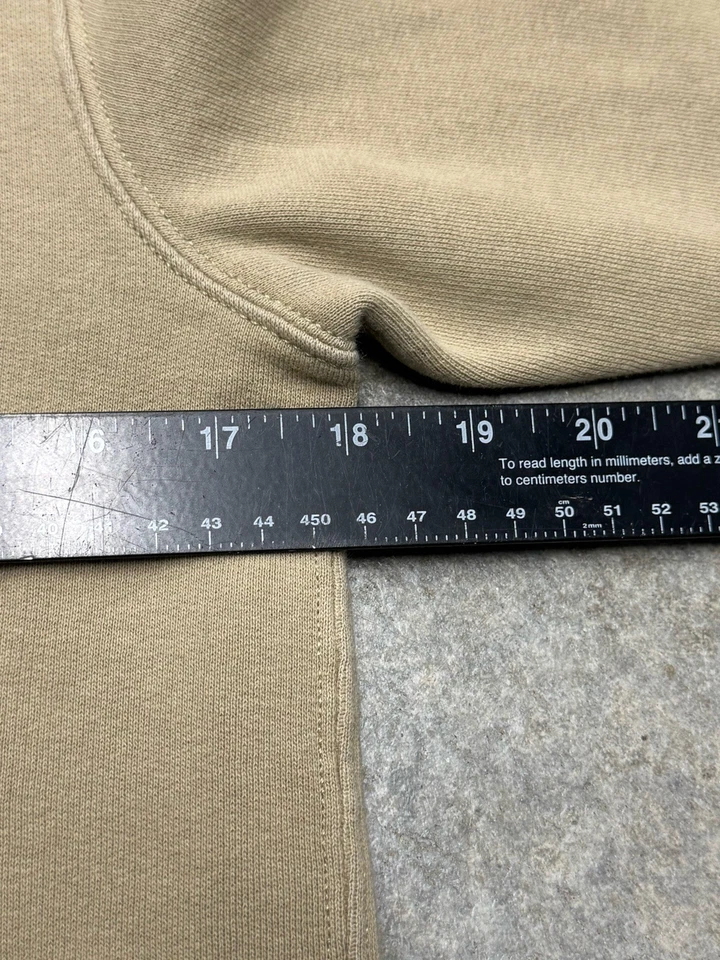 Polo Ralph Lauren Sudadera con Capucha Jóvenes Niños Grande Beige Marrón Preppy Foto 4 de 4