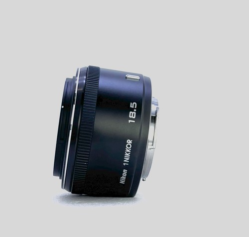 【 T MINT】Nikon 1 NIKKOR 18.5mm f/1.8 lens CX format Black W/Hood Japan #37-2 - 第 5/20 張圖片