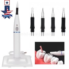 Dental Endo Cordless Gutta Percha Tooth Gum Cutter 4 Heating Tips