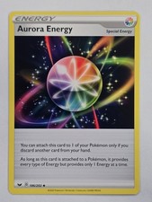 aurora energy pokemon card value TCG: Sword & Shield Evolves from null Rules You can attach this card to 1 of your Pokmon only if you discard another card from your hand. Aurora Energy 186/202 Prize Pack