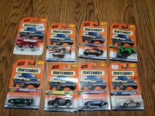 Lot Of 8 Matchbox Cars From 1997  98 Jaguar,Camaro,Mazda RX7, Spyder New Sealed