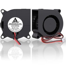 2 Pack 40mm X 20mm 12v Brushless Dc Blower Cooling Fan 4020 Dual Ball Bearings 2
