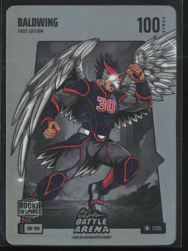 2026 Bo Jackson Battle Arena Silver Battlefoil DRAKE BALDWIN #SBF-109 BALDWING