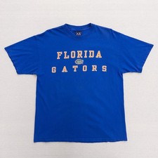 Vintage University Of Florida Gators Blue Graphic T-Shirt Size Large 00s Y2K