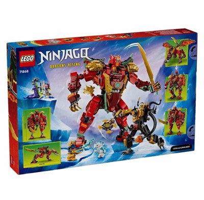 LEGO Ninjago Meca Dragón Transformable de Wyldfyre (71868).