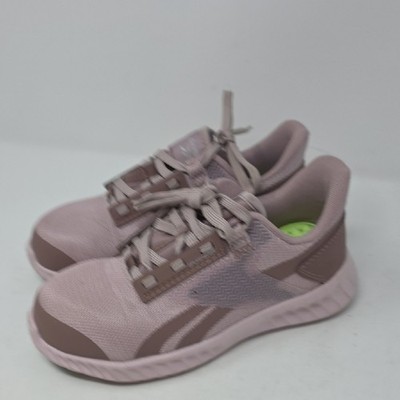Reebok Women's Light Pink & Brown Athletic Sneakers Comp Toe Size 4