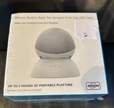 Mission Battery Base For Amazon Echo Dot (4th...