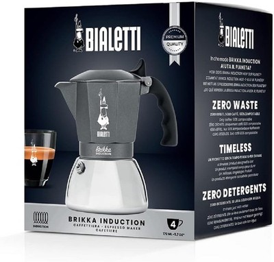 Bialetti moka a induzione Brikka induction