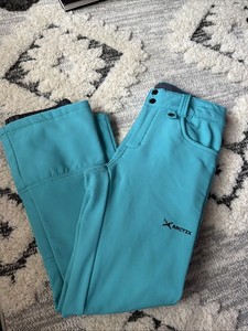 Arctix Snow Pants Women’s Small 5k Ski Zipped Pockets Snowboard Teal Flare