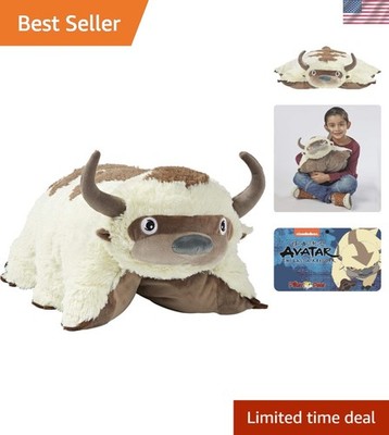 16-Inch Appa Plush Toy - Transformable Pillow for Avatar Fans, Nickelodeon