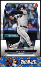 JJ Bleday 2023 Bowman #33 Miami Marlins Rookie RC