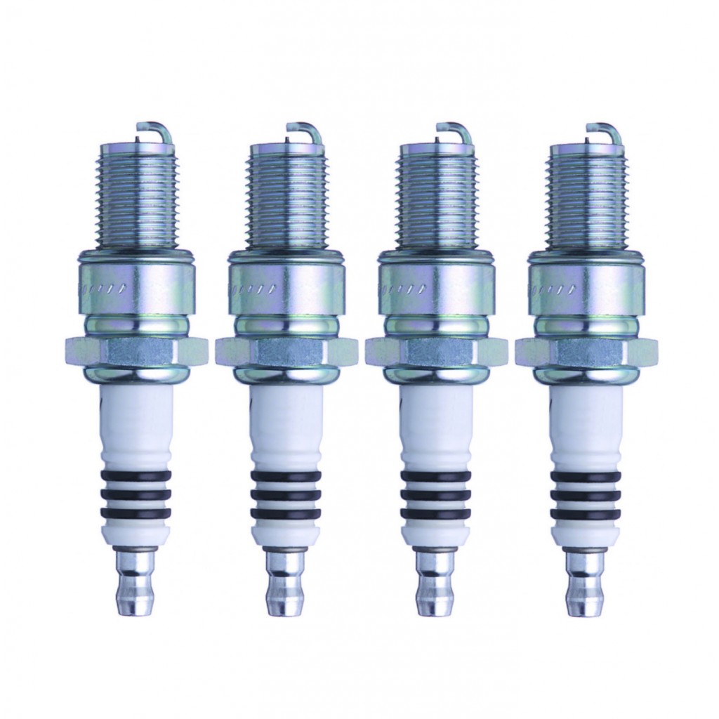 NGK For Benelli Velvet 125 2008 2009 Spark Plug  Iridium IX  Box of 4  BR7EIX