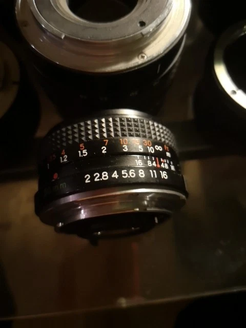 Objectif Yashica Monture ML 50 mm 1:2 - Photo 3/3