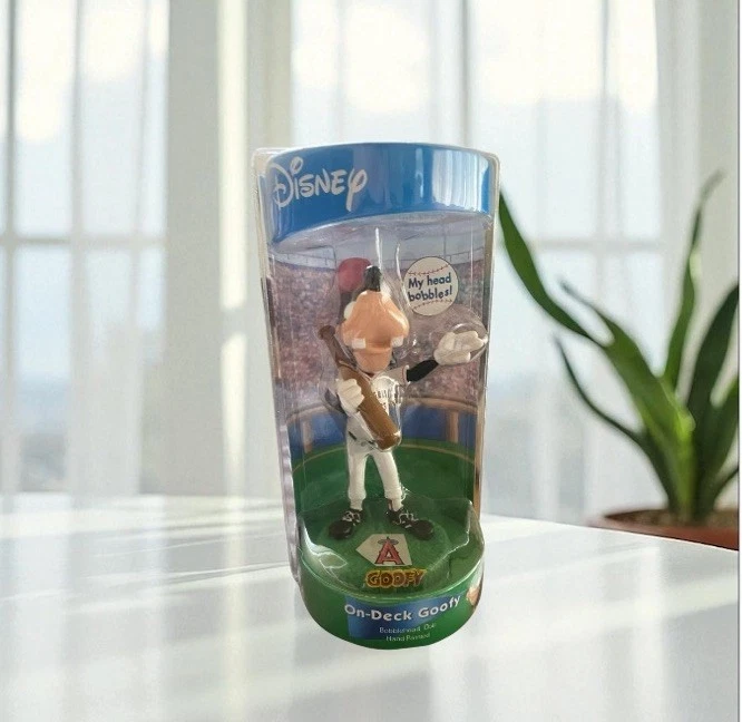 On Deck GOOFY Bobblehead Los Angeles Angels Disney MLB Bobble Dobbles RARE - Image 3 of 4