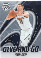 2023-24 Panini Mosaic - Give and Go Nikola Jokić #6