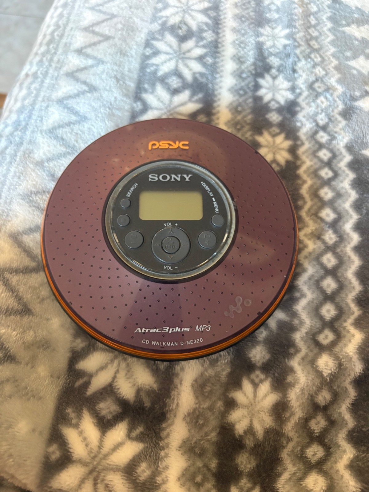 Walkman  Mp3 Orange - Tested