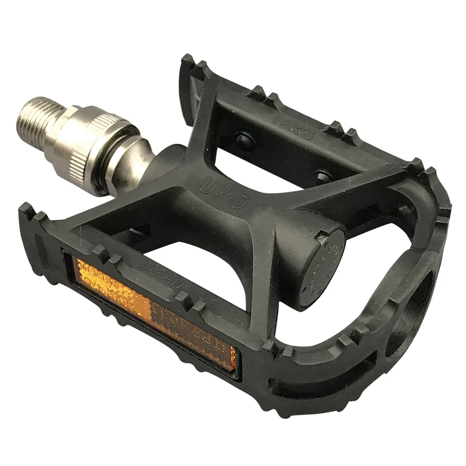 Pedales de bicicleta MKS UX-D Ezy negros - Imagen 2 de 4