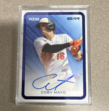 Pulse 2025 Pulse Baseball Coby Mayo Baltimore Orioles Auto PB-CMA /99 #85/99