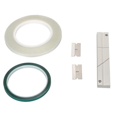 1/4 10 Splicing Block Kit Aluminum Open Reel Tape Media With Splicing Tape