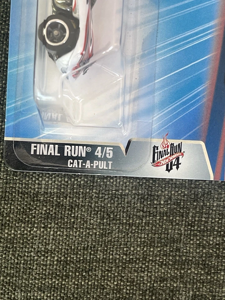 Hot Wheels 2004 Final Run Series (2): #134 Ferrari 308 & #136 Cat-A-Pult - NIP! - Image 4 of 4
