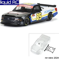 Pro-Line 365400 Pre-Cut 2024 Ford F-150 NASCAR Truck Series Clear Body for Losi