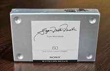 Sony Super Metal Master 60 Type IV Cassette Tape NEW SEALED