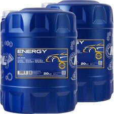 2x 20L MANNOL ENERGY 5W30 MOTORÖL passend für VW 505.00 BMW LL-98 MB 229.5