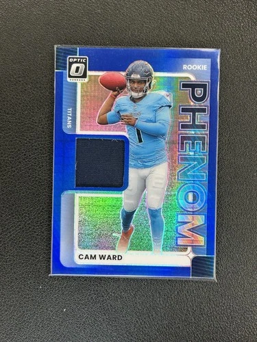 2025 Donruss Optic Cam Ward Blue Hyper (RAW)