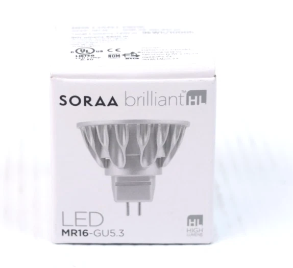 6x Soraa Brillian HL MR16-GU5.3 2700K - 90 CRI 9W - 36° r920 - Image 2 of 4