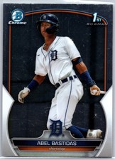 2023 Bowman #BCP-113 Abel Bastidas Chrome Prospects