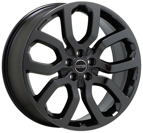 22" Land Range Rover Sport Black Chrome wheels rims Factory OEM 72247 2006-2021 - Picture 2 of 7