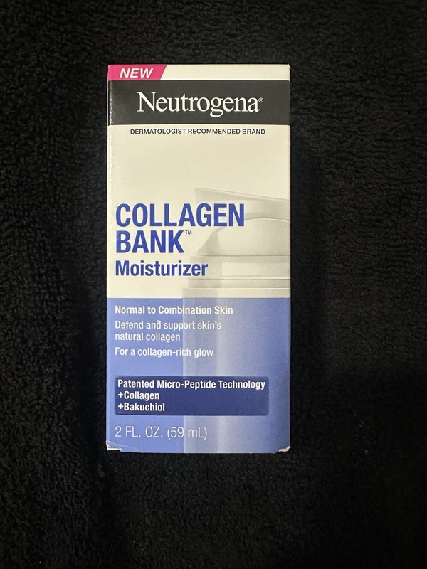 Neutrogena Collagen Bank Moisturizer 2 fl. oz | Bakuchiol, Glow & Plump Skin
