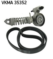 Skf Vkma 35352 Keilrippenriemensatz FüR Opel,Vauxhall