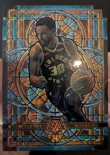 ⭐️2024-25 MOSAIC🔥STEVEN CURRY🔥STAINED GLASS💎SSP CASE HIT🤩
